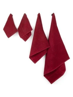 10tlg. Handtuch-Set In Bordeaux 2 10tlg. Handtuch-Set In Bordeaux -Heimtextil Geschäft avance 10tlg handtuch set in bordeaux 2