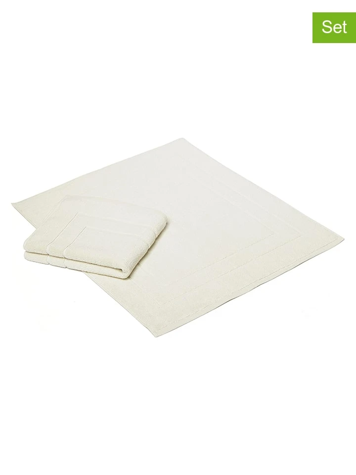 2er-Set: Premium-Badvorleger in Creme - (L)70 x (B)60 cm 2er-Set: Premium-Badvorleger In Creme - (L)70 X (B)60 Cm -Heimtextil Geschäft avance 2er set premium badvorleger in creme l 70 x b 60 cm 1