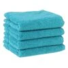 4er-Set: Waschlappen In Türkis