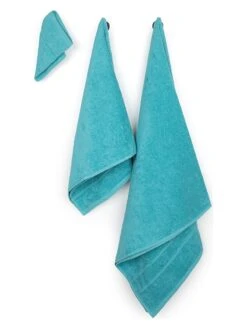 5tlg. Handtuch-Set In Blau -Heimtextil Geschäft avance 5tlg handtuch set in blau 2