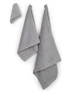 5tlg. Handtuch-Set In Grau 2 5tlg. Handtuch-Set In Grau -Heimtextil Geschäft avance 5tlg handtuch set in grau 2