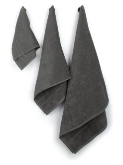 6tlg. Handtuch-Set In Anthrazit 3 6tlg. Handtuch-Set In Anthrazit -Heimtextil Geschäft avance 6tlg handtuch set in anthrazit 3