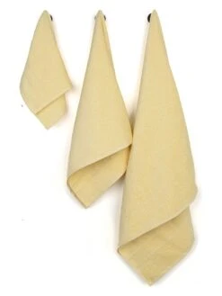 6tlg. Handtuch-Set In Gelb 2 6tlg. Handtuch-Set In Gelb -Heimtextil Geschäft avance 6tlg handtuch set in gelb 2