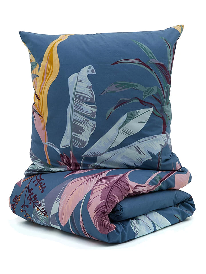 Perkal-Bettwäsche-Set in Dunkelblau Perkal-Bettwäsche-Set In Dunkelblau -Heimtextil Geschäft avance perkal bettwasche set in dunkelblau