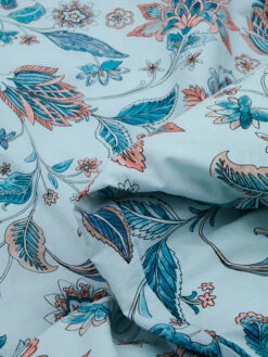 Perkal-Bettwäsche-Set In Hellblau 2 Perkal-Bettwäsche-Set In Hellblau -Heimtextil Geschäft avance perkal bettwasche set in hellblau 2