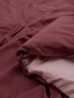 Perkal-Bettwäsche-Set In Rot/ Rosa -Heimtextil Geschäft avance perkal bettwasche set in rot rosa 2