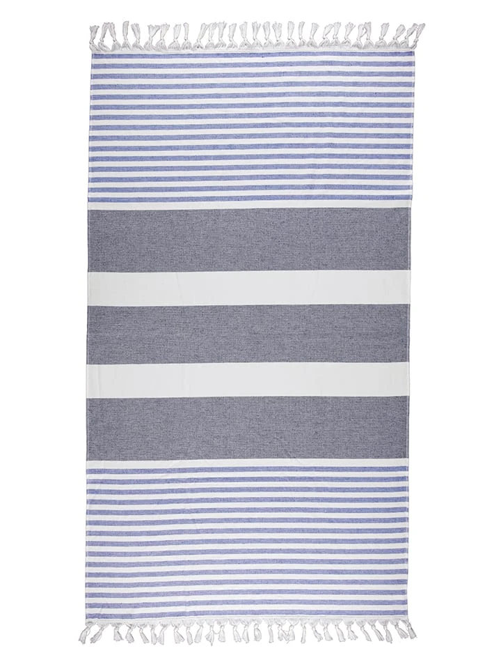 Strandtuch in Blau - (L)180 x (B)100 cm Strandtuch In Blau - (L)180 X (B)100 Cm -Heimtextil Geschäft avance strandtuch in blau l 180 x b 100 cm 1