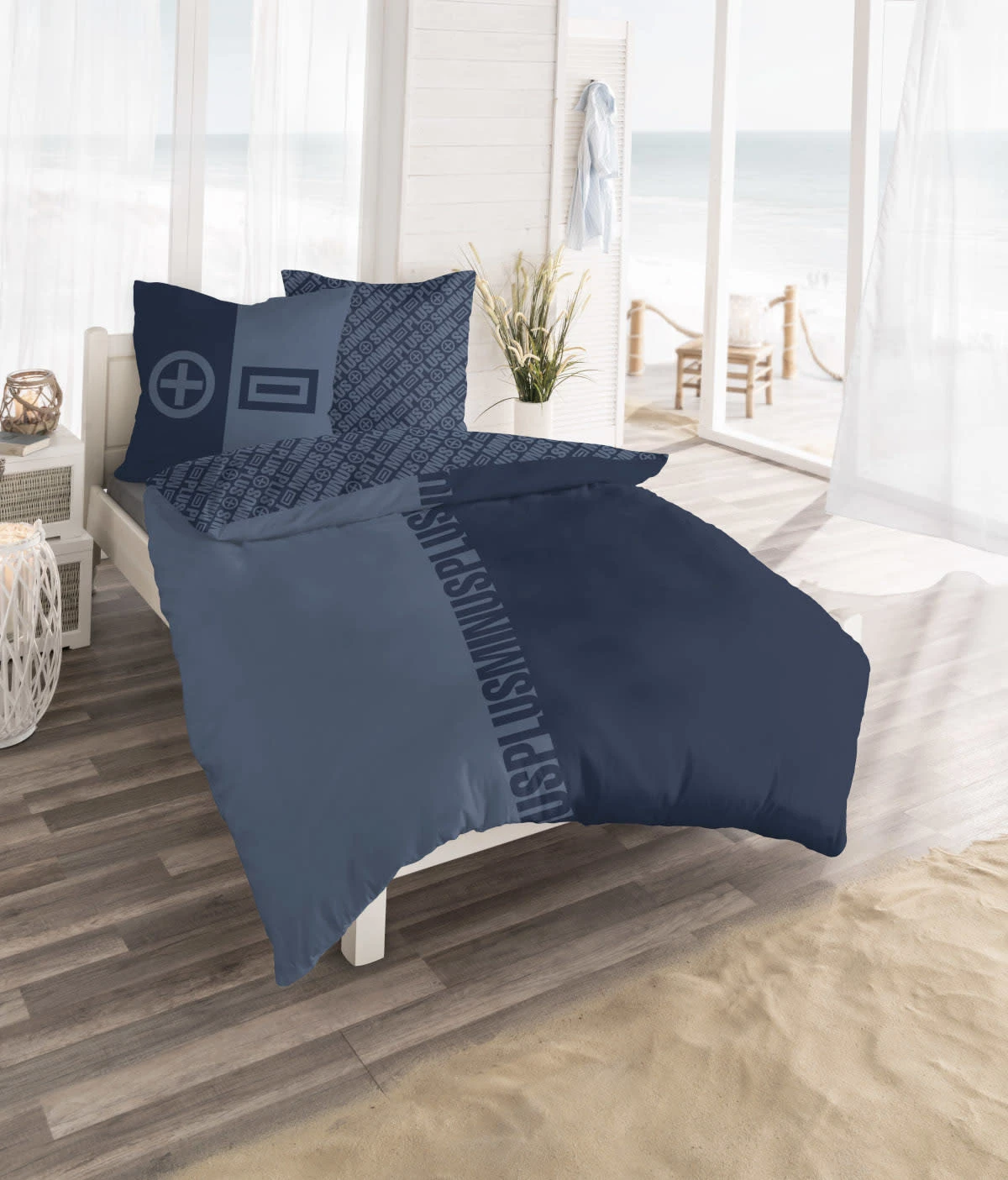 Bettwäscheset Barbados in Jeansblau und Marine Chiemsee Bettwäscheset Barbados In Jeansblau Und Marine -Heimtextil Geschäft chiemsee bettwascheset barbados in jeansblau und marine 1