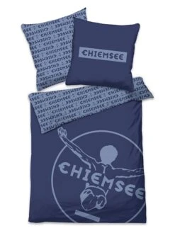 Chiemsee Renforcé-Bettwäsche-Set "Bora Bora" In Blau 2 Chiemsee Renforcé-Bettwäsche-Set "Bora Bora" In Blau -Heimtextil Geschäft chiemsee renforce bettwasche set bora bora in blau 2