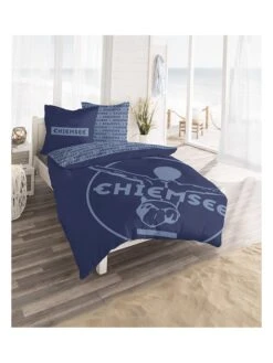 Chiemsee Renforcé-Bettwäsche-Set "Bora Bora" In Blau 3 Chiemsee Renforcé-Bettwäsche-Set "Bora Bora" In Blau -Heimtextil Geschäft chiemsee renforce bettwasche set bora bora in blau 3