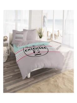 Chiemsee Renforcé-Bettwäsche-Set "Lanzarote" In Grau 3 Chiemsee Renforcé-Bettwäsche-Set "Lanzarote" In Grau -Heimtextil Geschäft chiemsee renforce bettwasche set lanzarote in grau 3