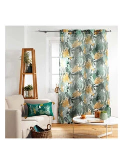 Heimtextil Geschäft -Heimtextil Geschäft douceur dinterieur gardine brazilia in grun 1