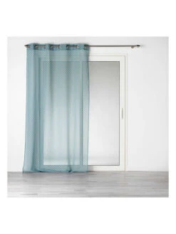 Gardine "Havana" In Blau