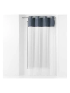 Gardine "Jolibel" In Weiß/ Blau