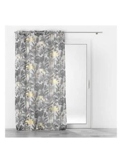 Gardine "Karaba" In Grau/ Gold