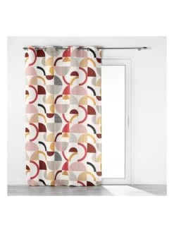 Gardine "Neoline" In Terrakotta/ Bunt