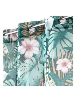 Gardine "Reve D'orient" In Grün -Heimtextil Geschäft douceur dinterieur gardine reve dorient in grun 1