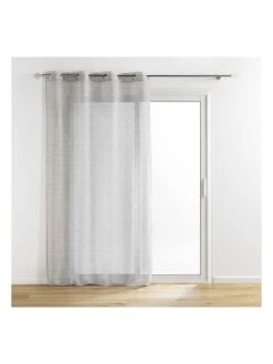 Gardine "Sunline" In Grau/ Gold