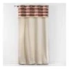 Gardine "Terra Nova" In Creme/ Rot