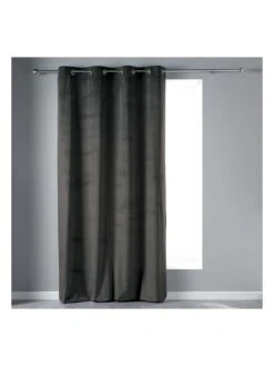 Gardine "Velvetine" In Anthrazit