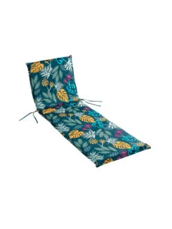 Polsterauflage "Lilidae" In Blau/ Grün