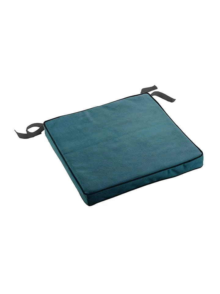 Sitzkissen "Siesta" in Blau Sitzkissen "Siesta" In Blau -Heimtextil Geschäft douceur dinterieur sitzkissen siesta in blau 4