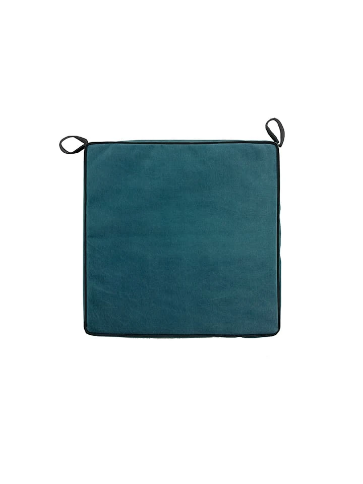 Sitzkissen "Siesta" in Blau Sitzkissen "Siesta" In Blau -Heimtextil Geschäft douceur dinterieur sitzkissen siesta in blau