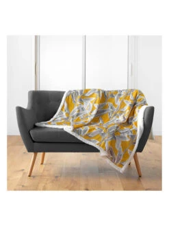 Überwurf "Isibelle" In Gelb/ Grau