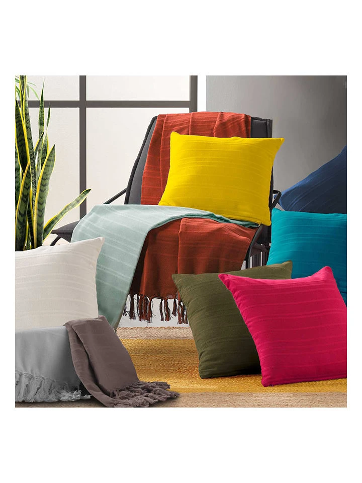 Überwurf "Lilia" in Gelb Überwurf "Lilia" In Gelb -Heimtextil Geschäft douceur dinterieur uberwurf lilia in gelb 1