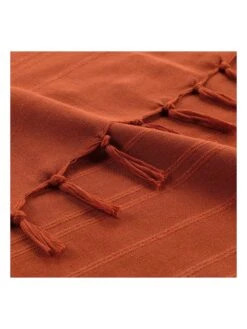 Überwurf "Lilia" In Terrakotta -Heimtextil Geschäft douceur dinterieur uberwurf lilia in terrakotta 2