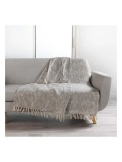 Überwurf "Sultan" In Grau/ Silber