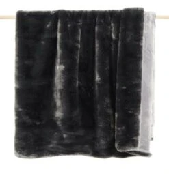 Decke SHERIDAN Felldecke Grau