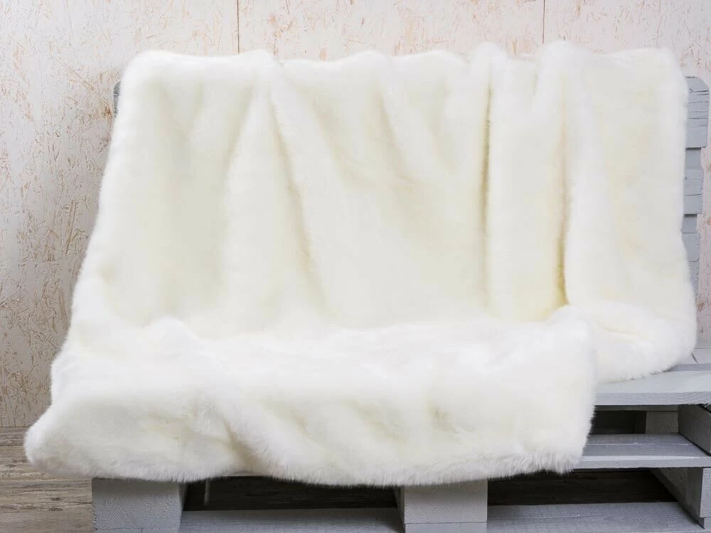 Decke SHERIDAN Felldecke Weiß Decke SHERIDAN Felldecke Weiß -Heimtextil Geschäft pad concept decke sheridan felldecke weiss