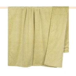 Decke ZELLA Felldecke Grün 140x190