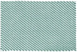 Fußmatte POOL Opal Türkis / Weiß 52x72 Cm