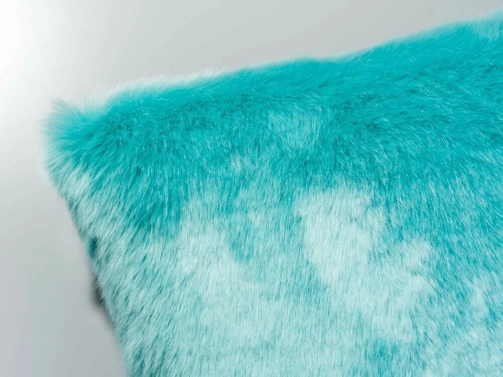 Kissen SHERIDAN Fellkissen Aqua Türkis 45x45 Kissen SHERIDAN Fellkissen Aqua Türkis 45x45 -Heimtextil Geschäft pad concept kissen sheridan fellkissen aqua turkis 45x45 2