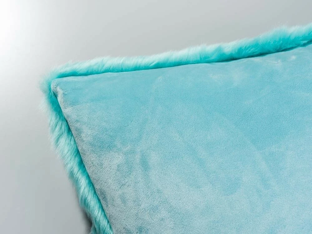 Kissen SHERIDAN Fellkissen Aqua Türkis 45x45 Kissen SHERIDAN Fellkissen Aqua Türkis 45x45 -Heimtextil Geschäft pad concept kissen sheridan fellkissen aqua turkis 45x45 4