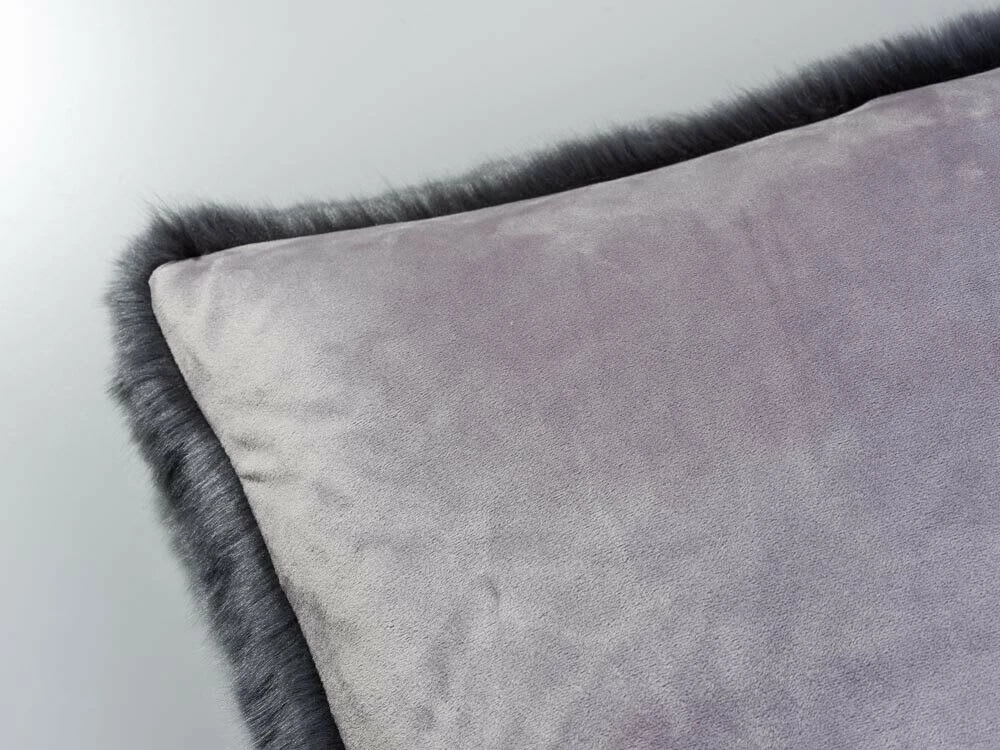 Kissen SHERIDAN Fellkissen Grau 45x45 Kissen SHERIDAN Fellkissen Grau 45x45 -Heimtextil Geschäft pad concept kissen sheridan fellkissen grau 45x45 4