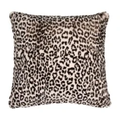 Kissen WILD Fellkissen Weiß 50x50