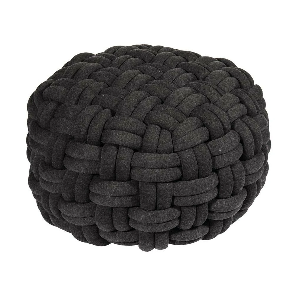 Pouf LOKKEN Anthrazit Grau Pouf LOKKEN Anthrazit Grau -Heimtextil Geschäft pad concept pouf lokken anthrazit grau