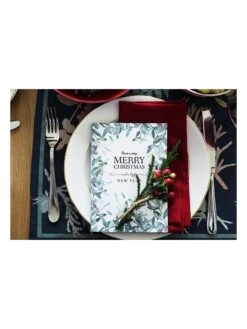 2er-Set: Tischsets "Christmas Branch" In Dunkelblau - (L)45 X (B)30 Cm 2 2er-Set: Tischsets "Christmas Branch" In Dunkelblau - (L)45 X (B)30 Cm -Heimtextil Geschäft tierra bella 2er set tischsets christmas branch in dunkelblau l 45 x b 30 cm 2