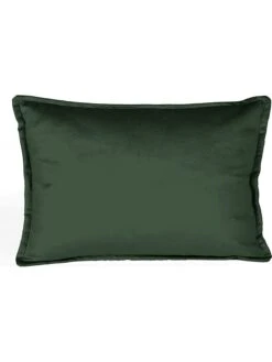 Kissenhülle "Dark Green" In Grün - (L)50 X (B)35 Cm