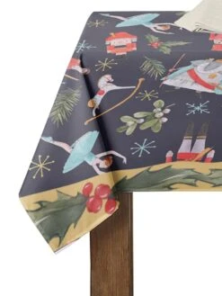 Tischdecke "Christmas Fairy Tale" In Bunt - (L)140 X (B)140 Cm